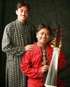 With Son Prabhash Maharaj (Tabla Player)